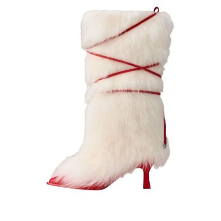 (WMNS) UGG x AMBUSH Heel 'White Red' 1176810-WHRD
