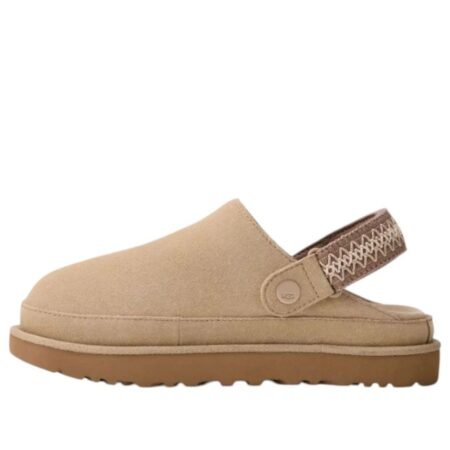 (WMNS) UGG Goldenstar UGGbraid Clog 'Mustard Seed' 1177710-MDSD