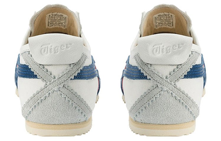 Onitsuka Tiger Mexico Slip-On Deluxe 'White Blue Red' 1181A145-100 - Image 5