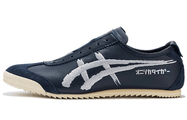 Onitsuka Tiger Mexico Slip-on Deluxe 'Navy White' 1181A168-400 - Image 2