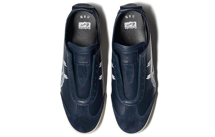 Onitsuka Tiger Mexico Slip-on Deluxe 'Navy White' 1181A168-400 - Image 4