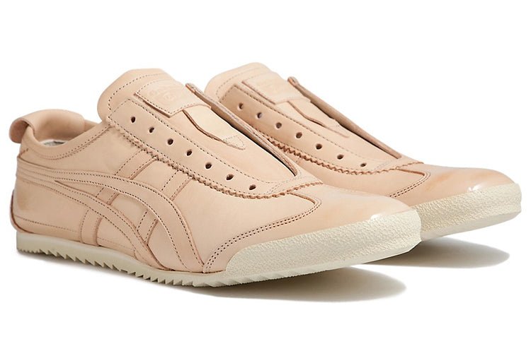Onitsuka Tiger Mexico Slip-on Deluxe Shoes 'Leaf Beige' 1181A498-250 - Image 2