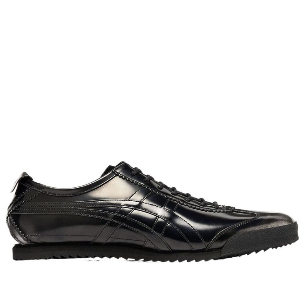 Onitsuka Tiger Nippon Made Mexico 66 Deluxe 'Black Gunmetal' 1181A597-002 - Image 2