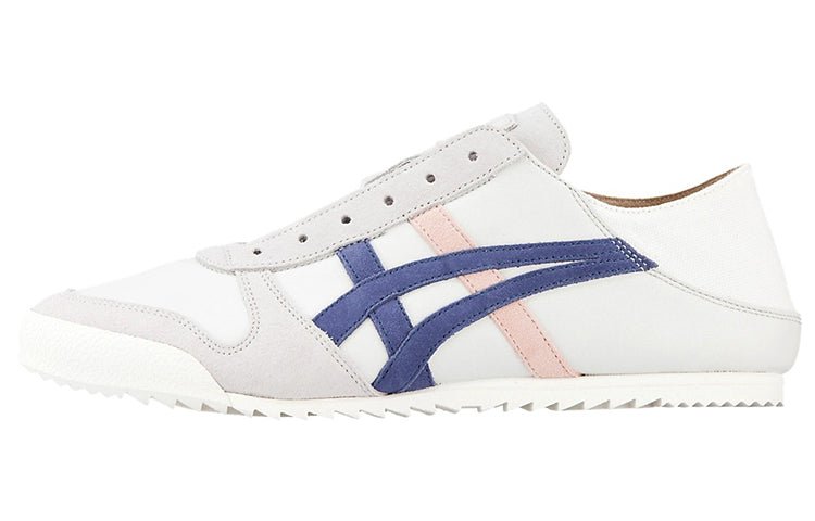 (WMNS) Onitsuka Tiger Mexico 66 Slip-On  'White Blue' 1182A052-100 - Image 2