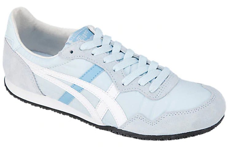 (WMNS) Onitsuka Tiger Serrano Slip-On Shoes 'Sky Blue White' 1182A077-400 - Image 4