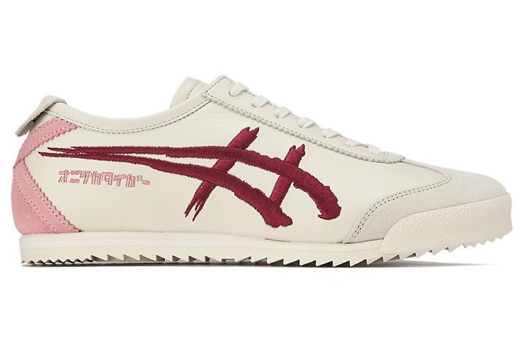 (WMNS) Onitsuka Tiger Mexico 66 'Red Grey' 1182A188-201 - Image 2
