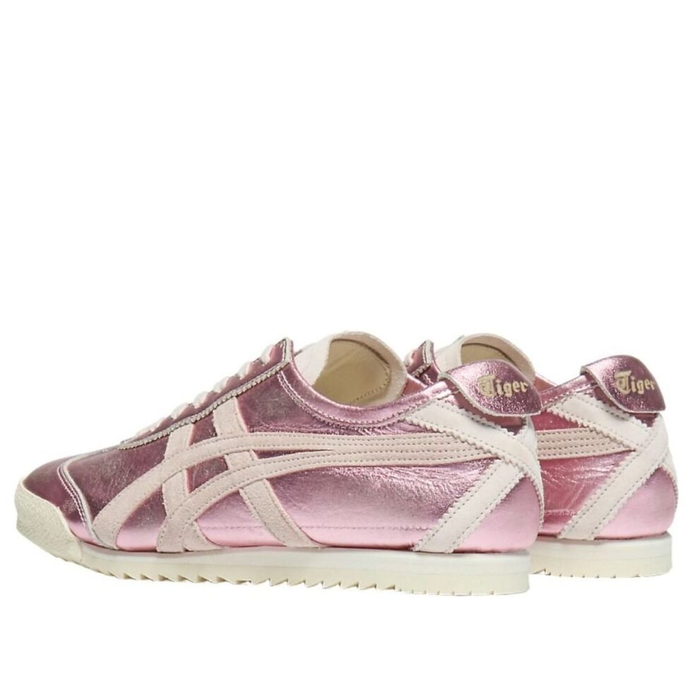 (WMNS) Onitsuka Tiger Nippon Made Mexico 66 Deluxe 'Crystal Pink Ginger Peach' 1182A467-700 - Image 3