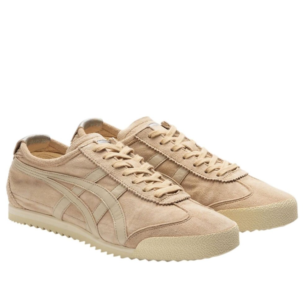 (WMNS) Onitsuka Tiger Mexico 66 Deluxe 'Feather Grey' 1182A580-021 - Image 2