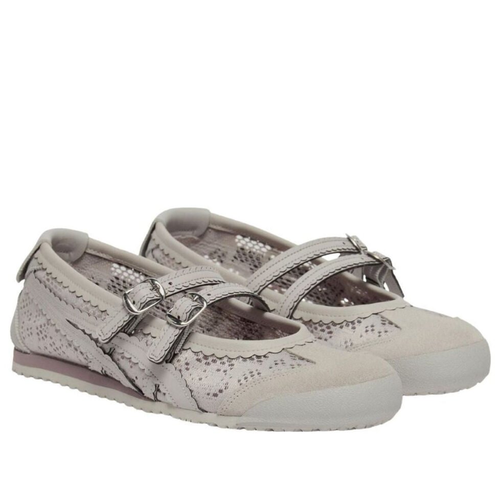 (WMNS) Onitsuka Tiger Mexico 66 TGRS 'Oyster Grey' 1182A705-020 - Image 2