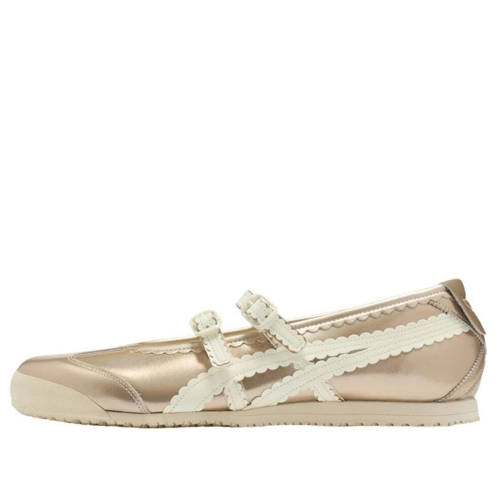 (WMNS) Onitsuka Tiger Mexico 66 TGRS 'Metallic Pack Champagne Cream'  1182A708-250