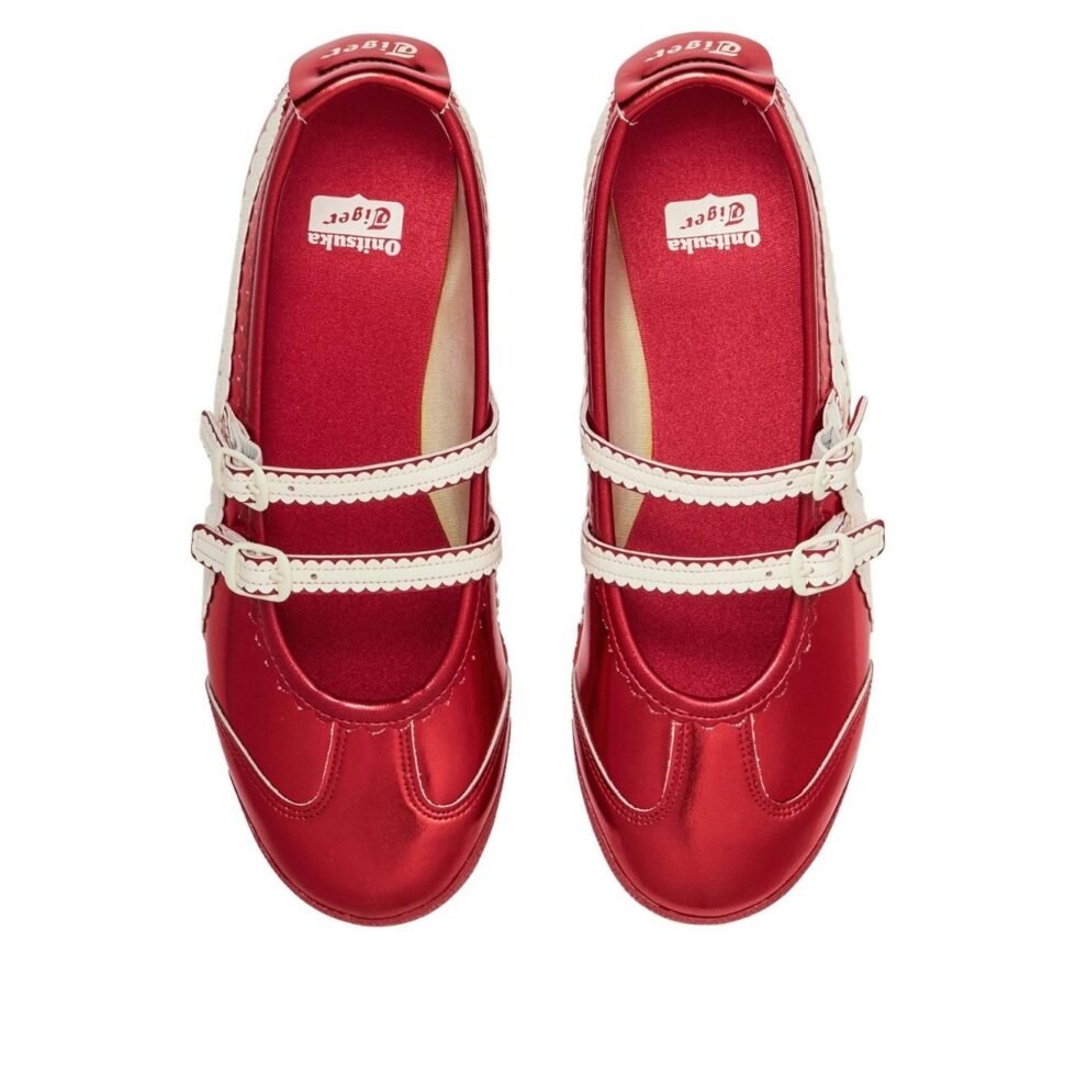 (WMNS) Onitsuka Tiger Mexico 66 TGRS 'Metallic Pack Classic Red Cream'  1182A708-700 - Image 5