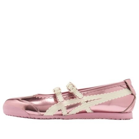 (WMNS) Onitsuka Tiger Mexico 66 TGRS 'Metallic Pack Crystal Pink Cream'  1182A708-701