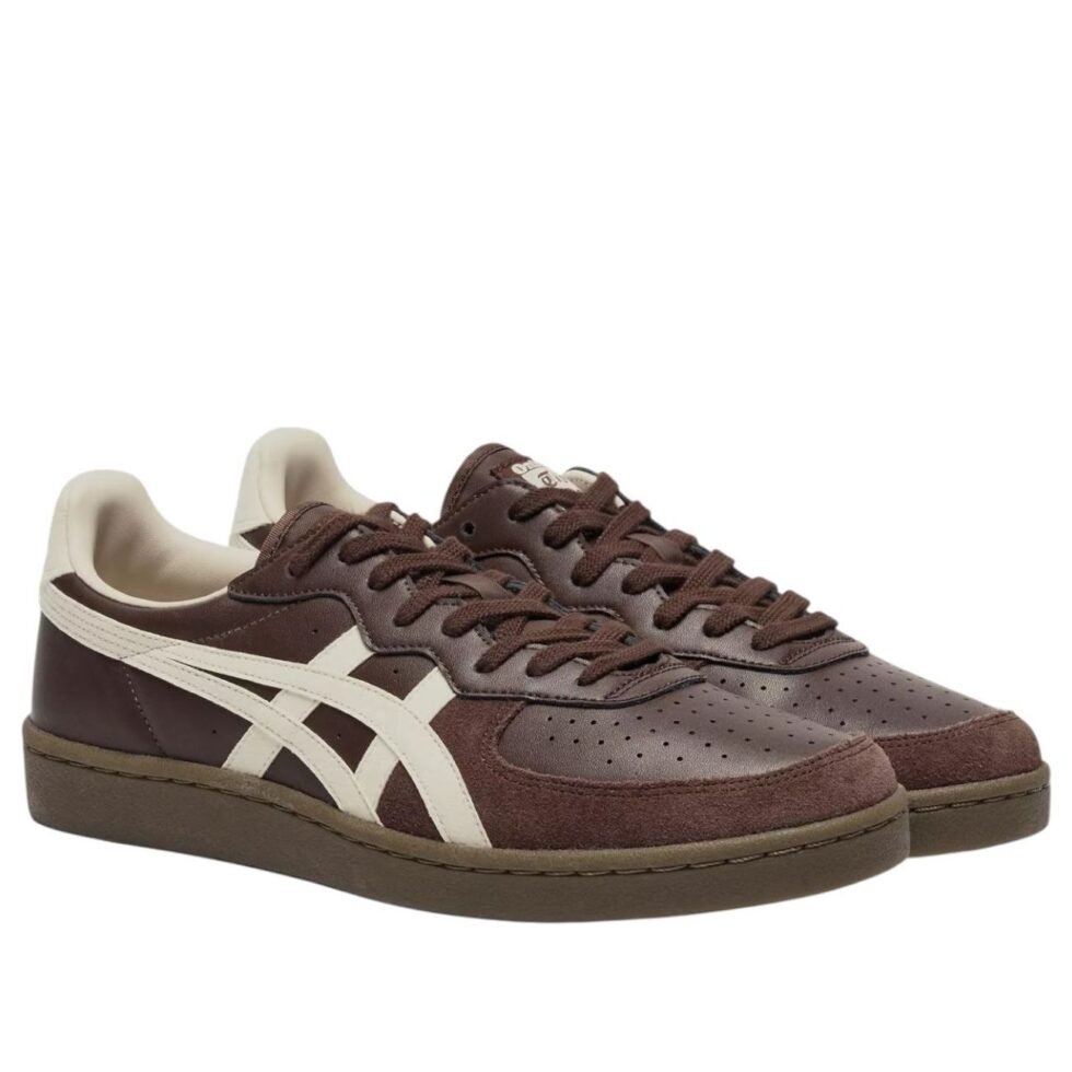 Onitsuka Tiger GSM 'Dark Brown Cream' 1183A353-200 - Image 3
