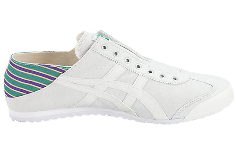 Onitsuka Tiger Mexico 66 Paraty 'White Green Purple' 1183A437-020 - Image 2