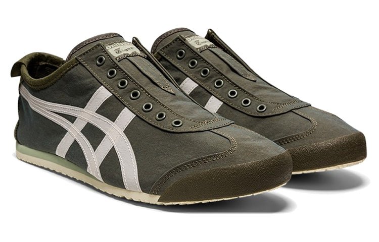 Onitsuka Tiger Mexico 66 Slip-On 'Olive Green White' 1183B603-301 - Image 4