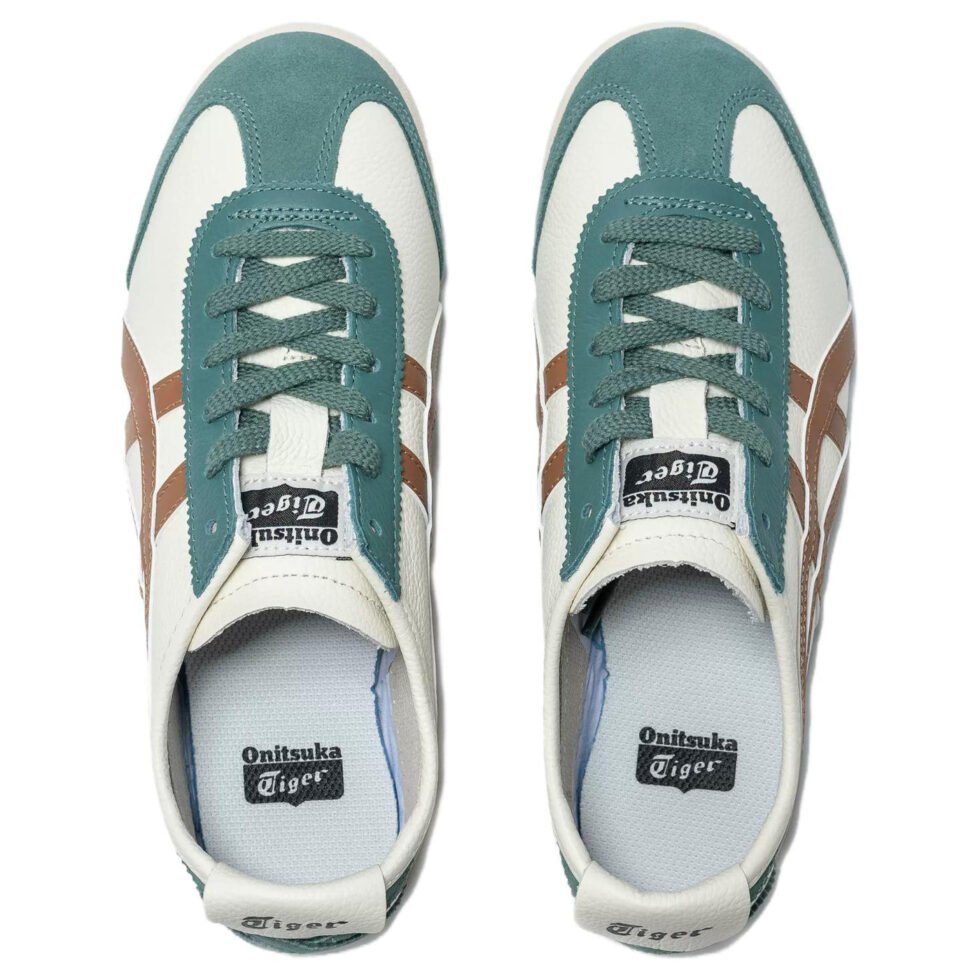 Onitsuka Tiger Mexico 66 'Cream Green Orange' 1183B771-115 - Image 3