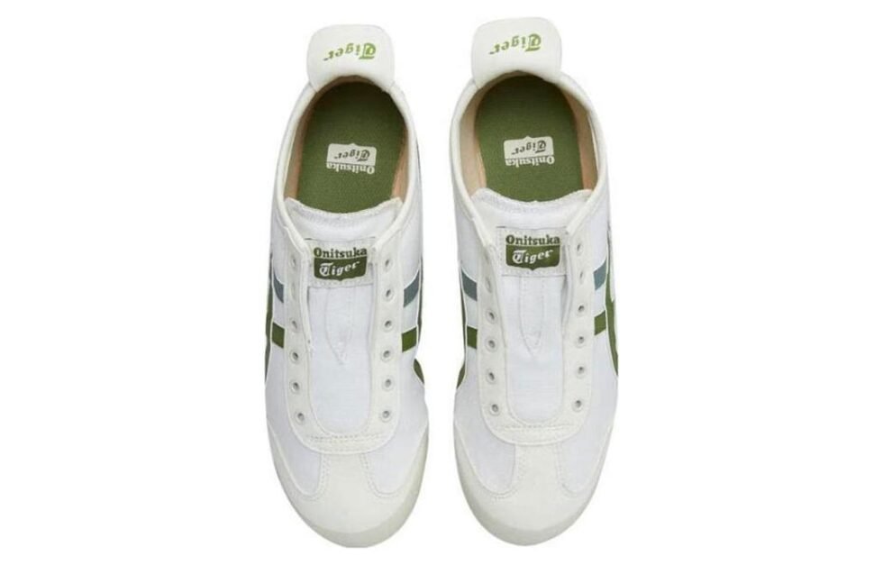 Onitsuka Tiger Mexico 66 'White Green' 1183B772-104 - Image 5