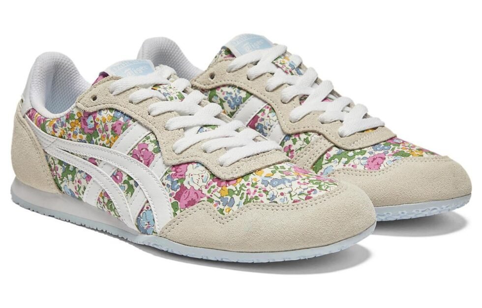 Onitsuka Tiger Serrano 'Beige Floral' 1183C051-020 - Image 3