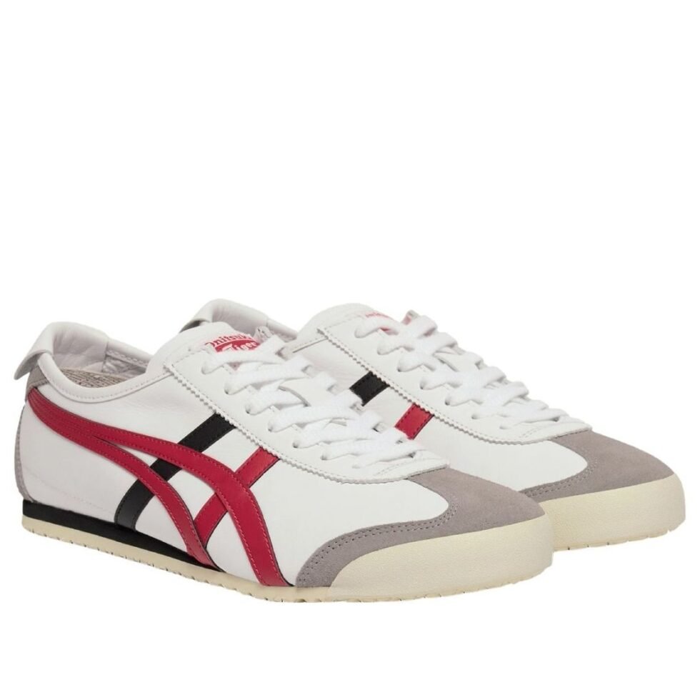Onitsuka Tiger Mexico 66 'White Classic Red'  1183C102-105 - Image 3
