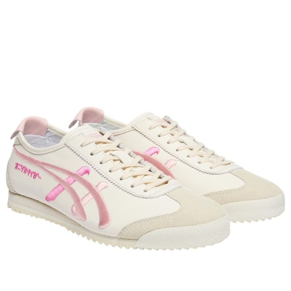Onitsuka Tiger Nippon Made Mexico 66 'White Pink' 1183C320-103 - Image 2