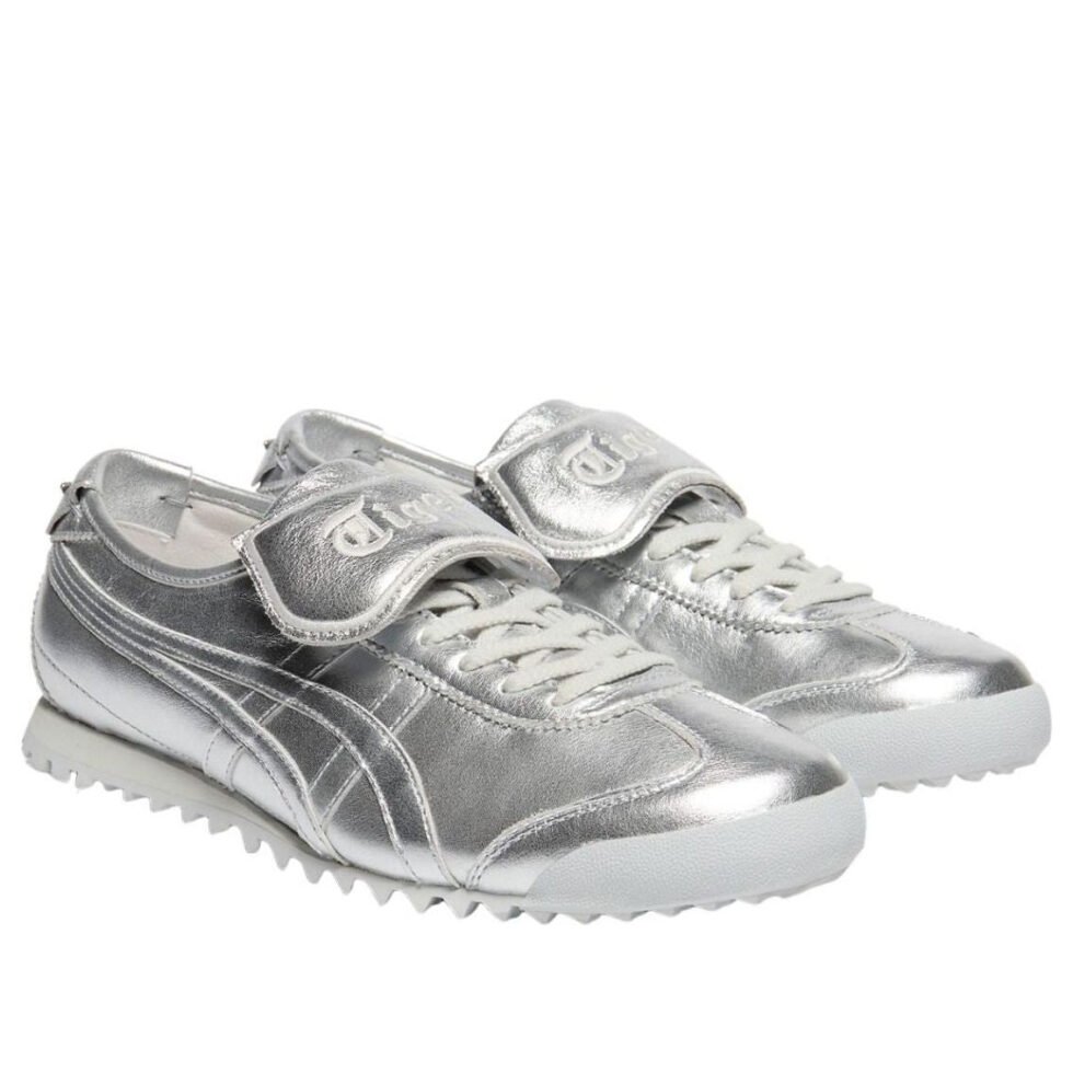 Onitsuka Tiger Mexico 66 Golf 'Pure Silver' 1183C557-020 - Image 2