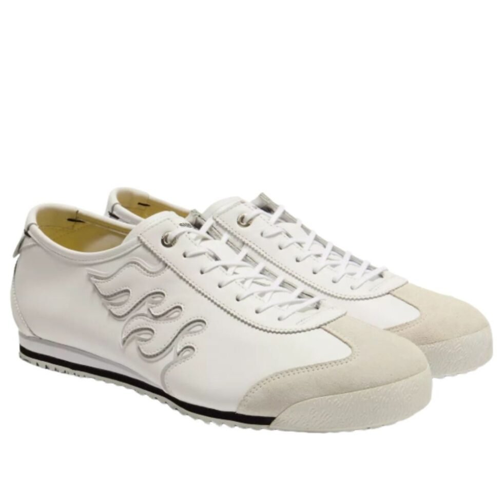 Onitsuka Tiger Mexico 66 Fire 'White' 1183C651-100 - Image 2