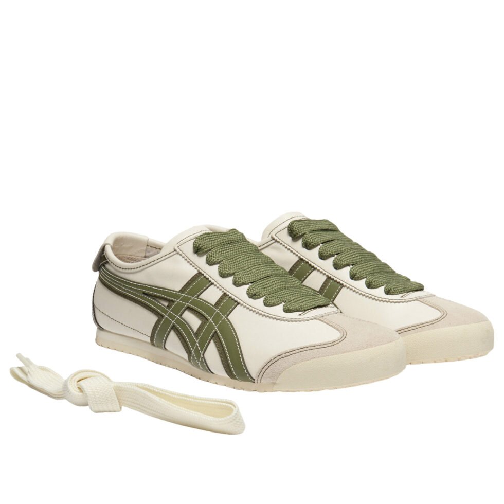 Onitsuka Tiger Mexico 66 'Cream Moss' 1183C679-102 - Image 3