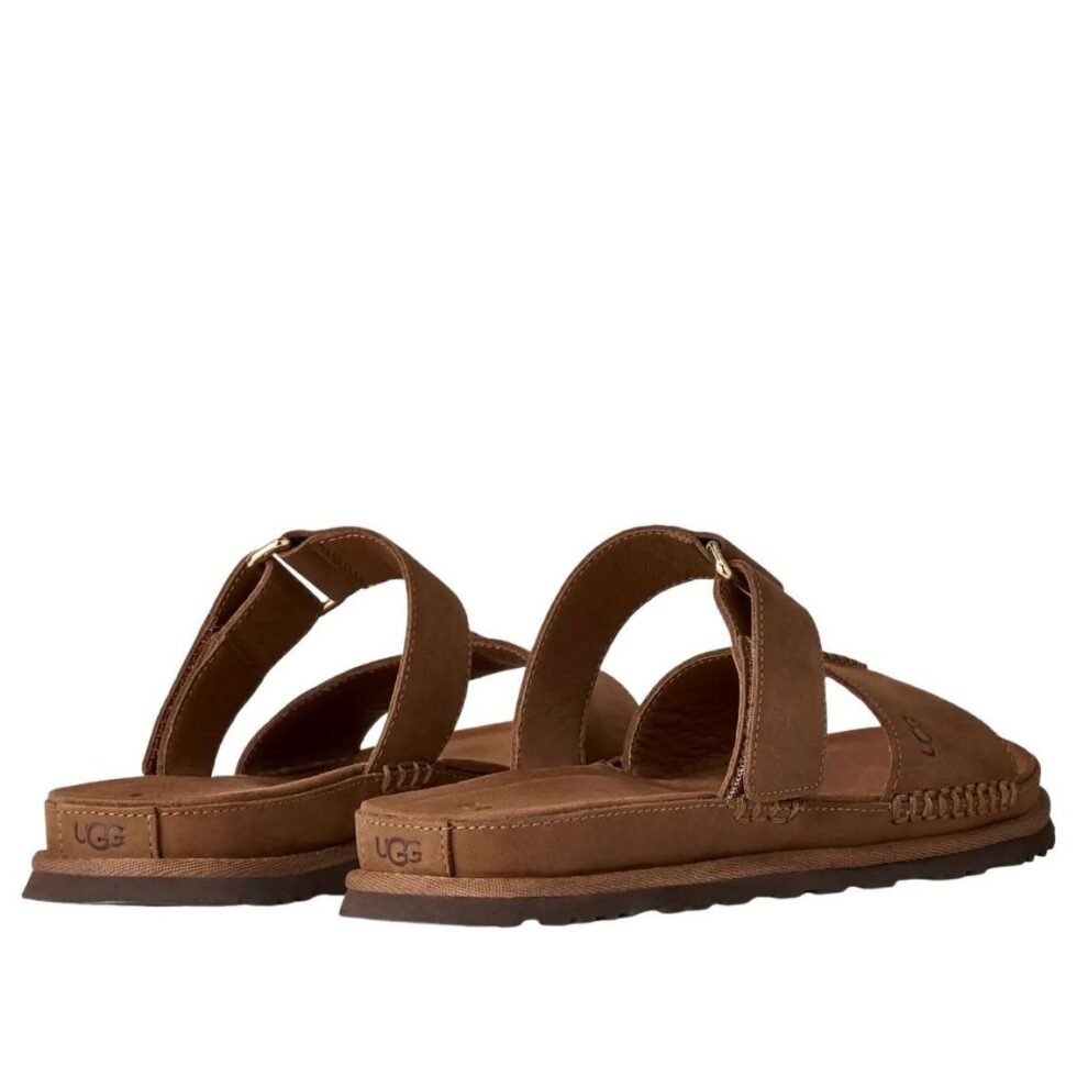 (WMNS) UGG Goldengaze Slide 'Dark Chestnut' 1184951-DKC - Image 3