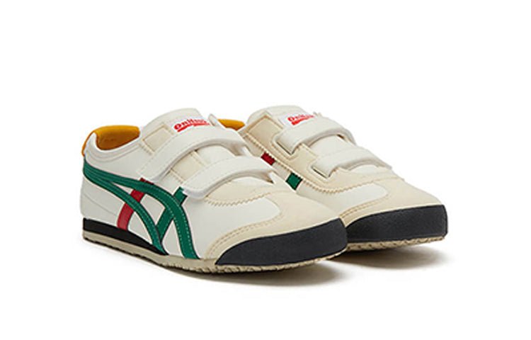 (PS) Onitsuka Tiger Mexico 66 'White Green Red' 1184A055-200 - Image 2