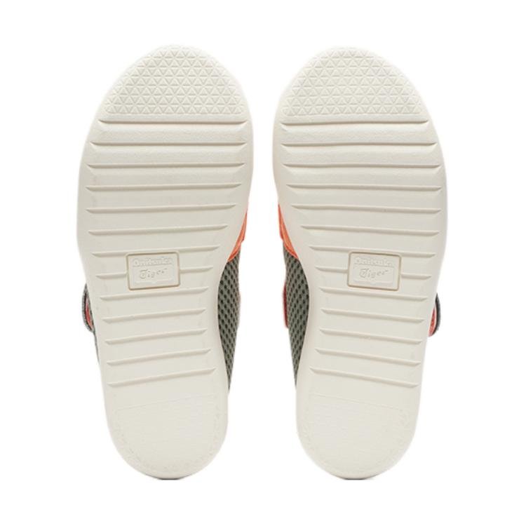 (GS) Onitsuka Tiger Mexico 66 Sandals 'Mikan Orange Green' 1184A198-800 - Image 5