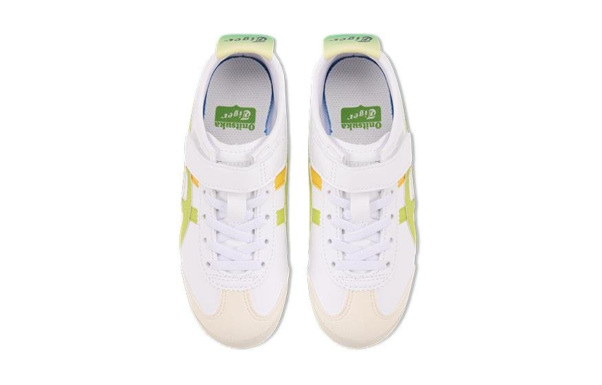 (PS) Onitsuka Tiger Mexico 66 Sneakers 'White Neon Lime' 1184A217-101 - Image 3