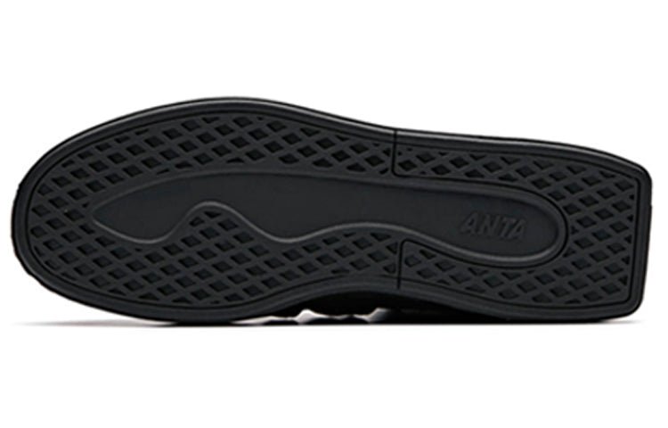 ANTA Skateboarding Series Sneakers High 'Black Grey Red' 11918042-1 - Image 6