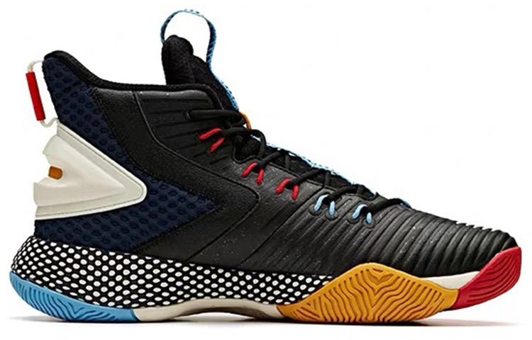 ANTA Basketball Series Sneakers High 'Black Yellow' 11941606-4 - Image 2