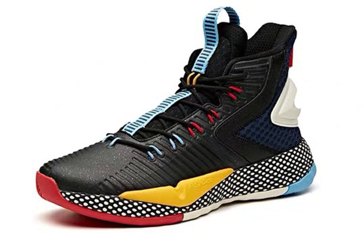 ANTA Basketball Series Sneakers High 'Black Yellow' 11941606-4 - Image 3