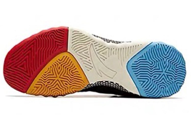 ANTA Basketball Series Sneakers High 'Black Yellow' 11941606-4 - Image 6
