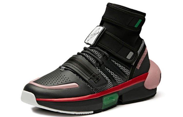 ANTA x Dragon Ball Super Basketball Shoes 'Super Saiyan Black Goku' 11941620-3 - Image 3