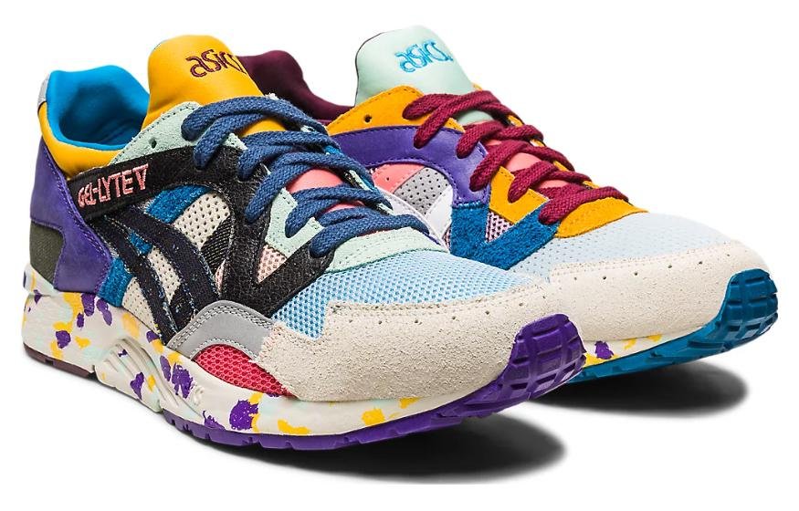 ASICS Gel Lyte 5 'RE:MATERIAL - Purple Yellow' 1201A763-960 - Image 3