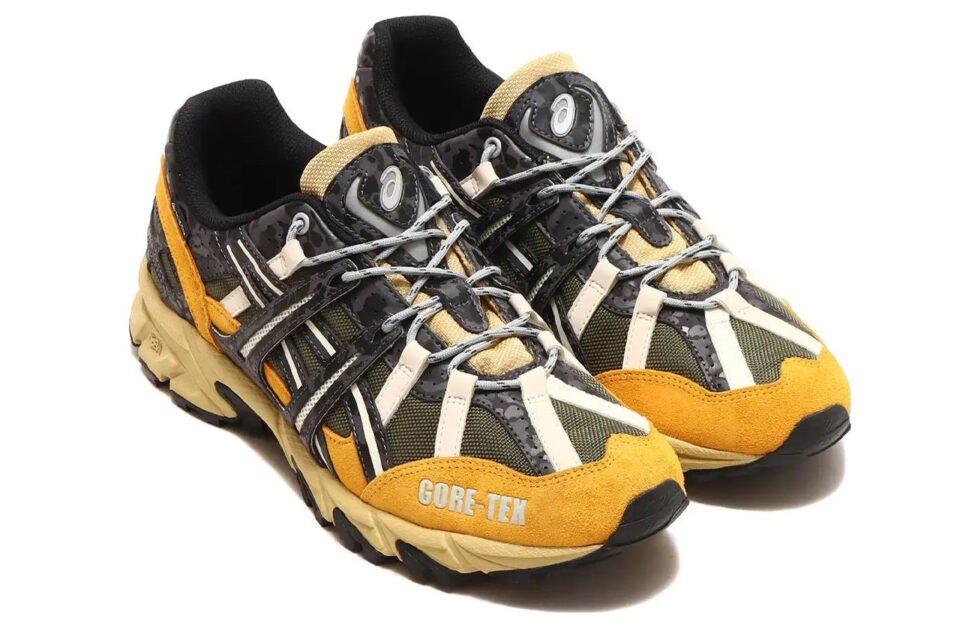 ASICS x atmos x GRIP SWANY Gel-Sonoma 15-50 'Yellow Orange' 1201A855-302 - Image 2