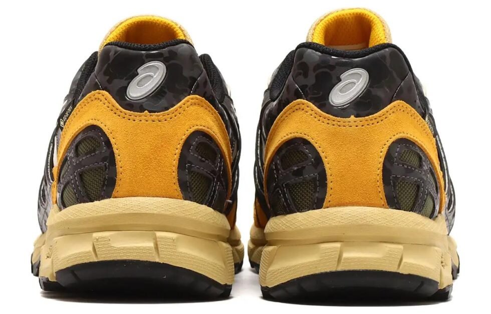 ASICS x atmos x GRIP SWANY Gel-Sonoma 15-50 'Yellow Orange' 1201A855-302 - Image 3