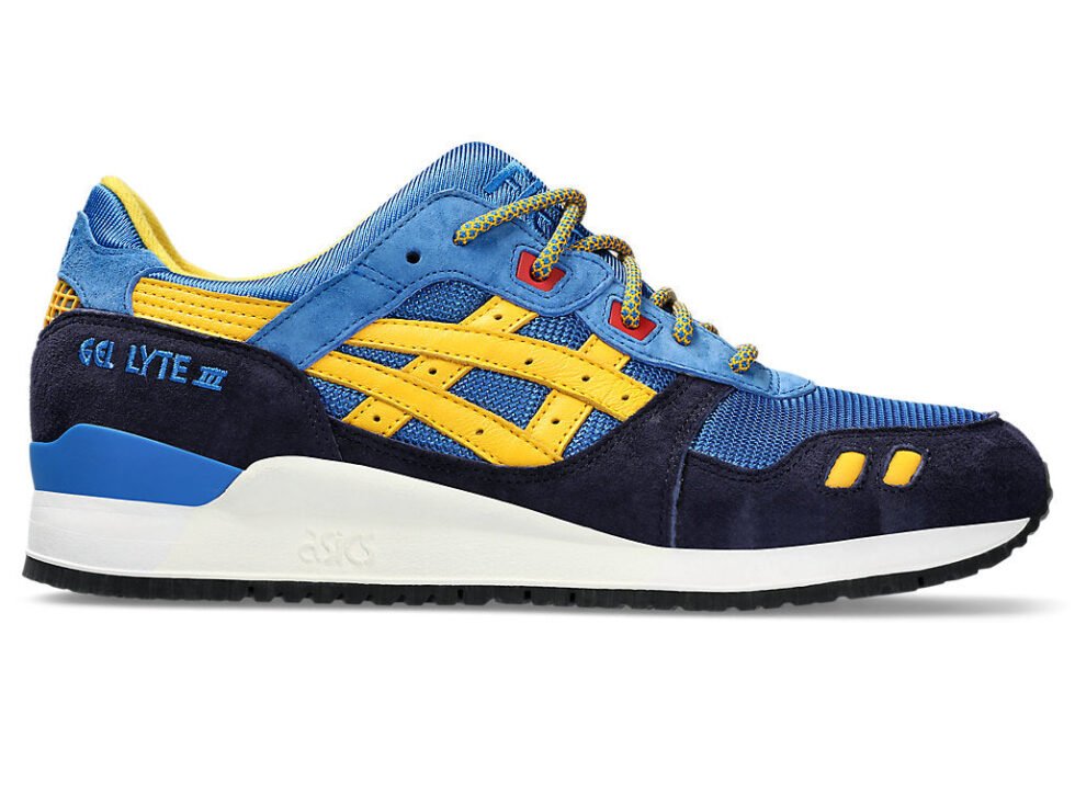 ASICS x Kith x Marvel Gel-Lyte 3 07 Remastered 'X-Men 60th Anniversary - Cyclops' 1201A961-400 - Image 2