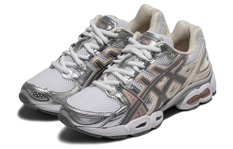 (WMNS) ASICS Gel-Nimbus 9 'White Grey' 1202A278-104 - Image 2