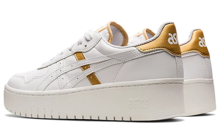 (WMNS) ASICS Japan S Platform 'White Gold' 1202A302-100 - Image 4