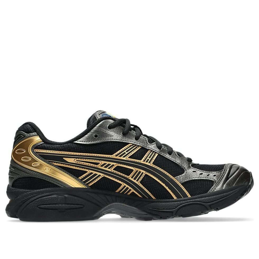 ASICS x SENNA Gel-Kayano 14 'Black Pure Gold' 1203A860-001 - Image 2