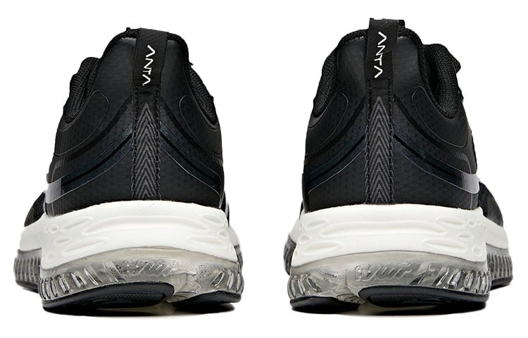(WMNS) ANTA Elastic Low 'Black White' 122015501-1 - Image 4