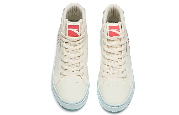 (WMNS) ANTA High Top Canvas Shoes 'Honey' 122018065-2 - Image 3