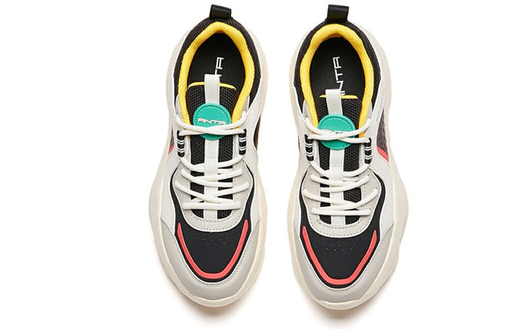 (WMNS) ANTA Life Series Sneakers 'White Black Red' 122018886-4 - Image 3