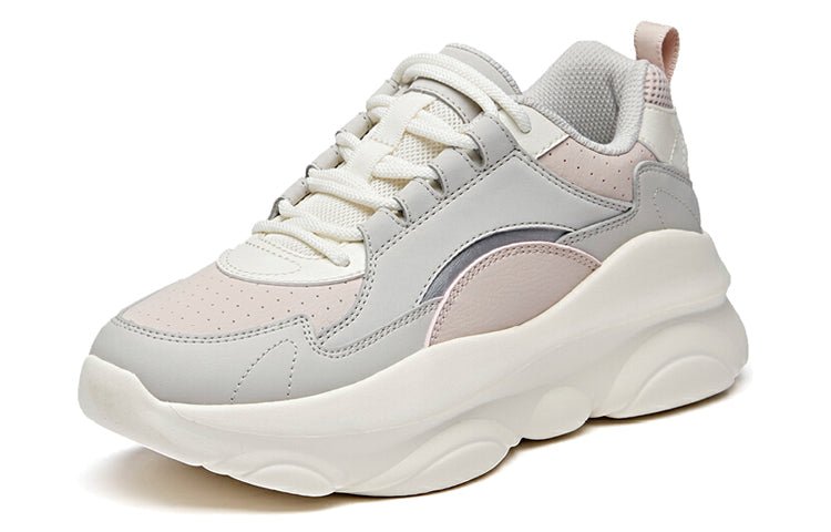 (WMNS) ANTA Life Series Sneakers 'Grey White' 122018887-2 - Image 2