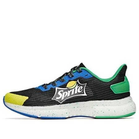 (WMNS) ANTA x Sprite Bubble Low 'Black Green Yellow' 122025520-14
