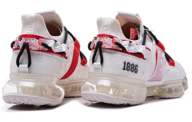 (WMNS) ANTA x Coca-Cola Running Series Sneakers 'White Black Red' 122025530-5 - Image 4