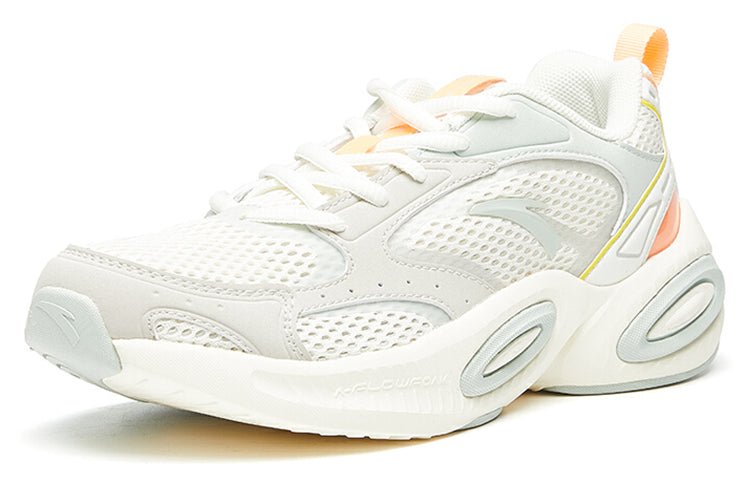 (WMNS) ANTA Run Collection 'White Grey Orange' 122025590-2 - Image 2